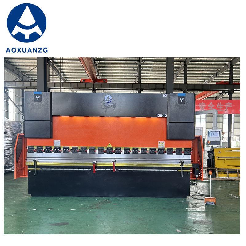 100 Ton 4000mm E310P Iron Metal Plate Bending Machine CNC Hydraulic NC Press Brake