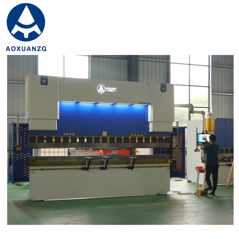 WE67K-300T/4000 CNC Press Brake Metal Plate Steel Bending Machine with AX68T Bending System
