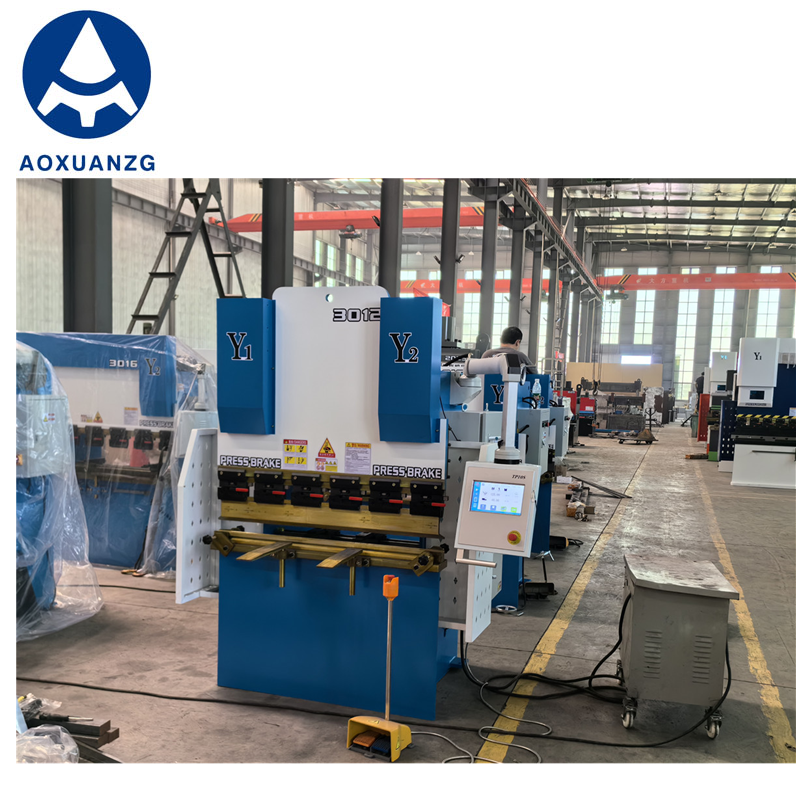30T/1200 TP10S System Mini Small Hydraulic Plate Bender Press Brake Machine