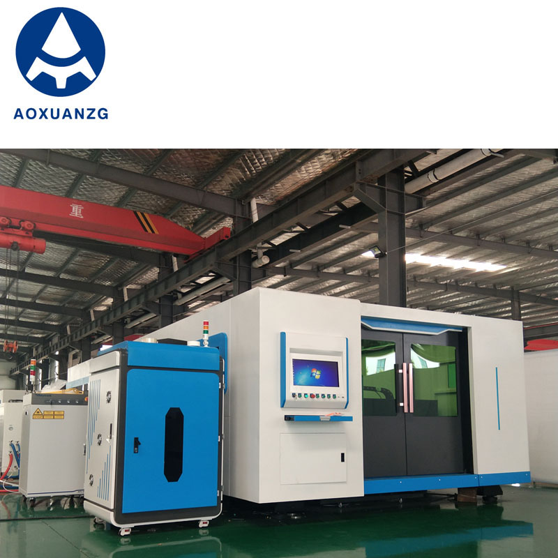 Laser cutting machine for stainless steel, carbon steel, square tube,